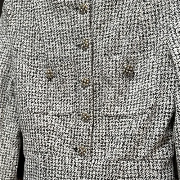 Alice + Olivia Tweed Jumpsuit - Picture 4 of 7